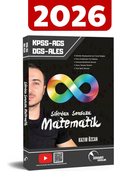 2026 Sıfırdan Sonsuza Kpss-Dgs-Ales-Ages Matematik Konu Anlatımlı Soru Bankası