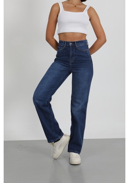 Lacivert Palazzo Pantolon modelleri