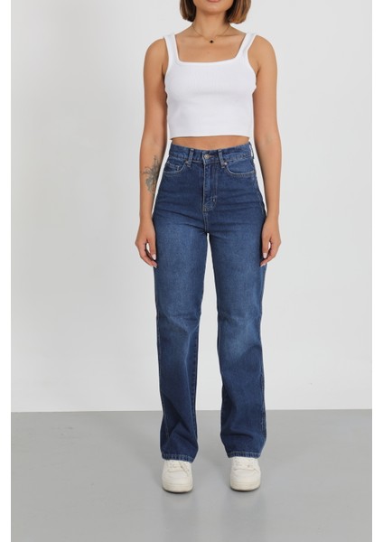 Lacivert Palazzo Pantolon fırsatları