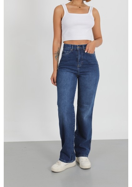 Lacivert Palazzo Pantolon indirimleri