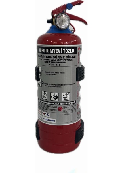 1 kg Kkt Yangın Söndürme Cihazı Araç Için