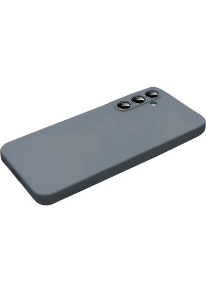 Buğz Samsung Galaxy S25 Fe Kılıf Nano Içi Kadife Silikon - Gri modelleri