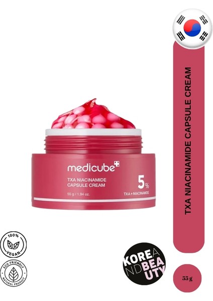 Txa Niacinamide Capsule Cream — Txa ve Niacinamide Içerikli Dengeleyici ve Nemlendirici Krem 55G