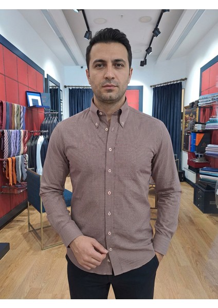 Erkek %100 Pamuk Gömlek