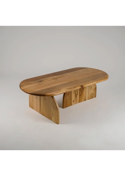 Japandi Stili Ahşap Orta Sehpa - Oturma Odası Ev Dekorasyonu fırsatları