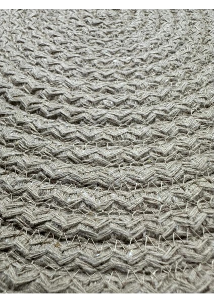 Buğz Decohandy 39CM Neon Renkli Şeritli Jüt Örme Supla Amerikan Servis