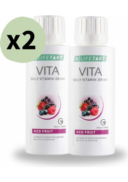 Lıfetakt Vita Daily Vitamin Drink 2'li Set