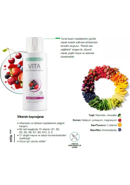 Lıfetakt Vita Daily Vitamin Drink 2'li Set fiyatları