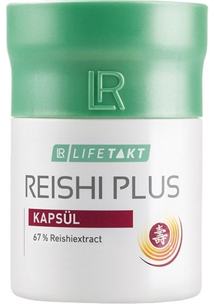 Lifetakt Reishi Plus 30 Kapsül Uzun Yaşam Mantarı