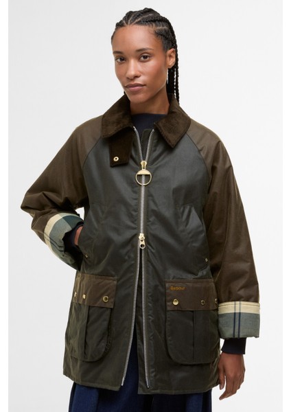 Kettlewell Yağlı Ceket OL99 Archive Olive-Beech-Ancient