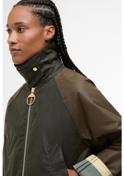 Kettlewell Yağlı Ceket OL99 Archive Olive-Beech-Ancient indirimleri