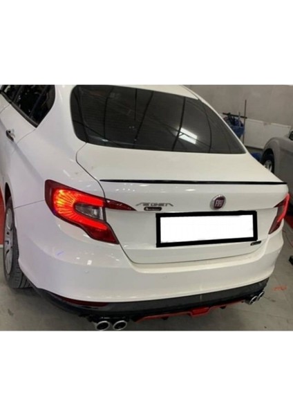 Fiat Egea/fiat Tıpo Ile Uyumlu 2015-2024 Piano Black Bagaj Spoiler fiyatları