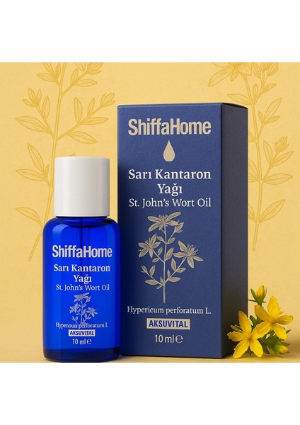 Saf Sarı Kantaron Yağı 10 ml