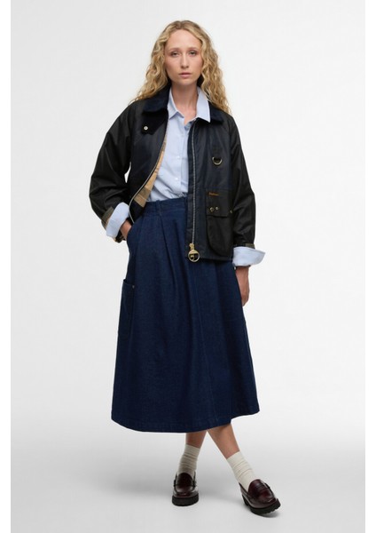 Kearton Yağlı Ceket NY71 Royal Navy/black/dress Tartan fırsatları