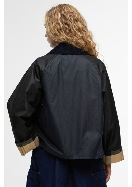 Kearton Yağlı Ceket NY71 Royal Navy/black/dress Tartan