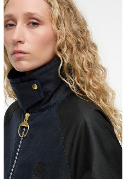 Kearton Yağlı Ceket NY71 Royal Navy/black/dress Tartan