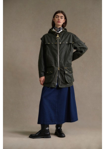 Aberford Yağlı Ceket OL99 Archive Olive/ancient Tartan modelleri