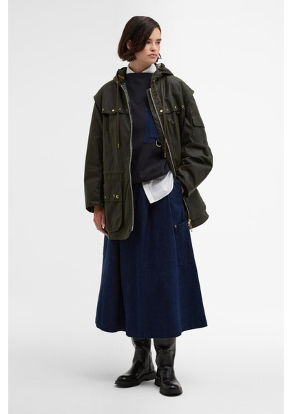 Aberford Yağlı Ceket OL99 Archive Olive/ancient Tartan fırsatları