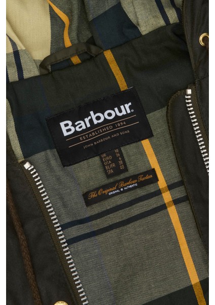 Aberford Yağlı Ceket OL99 Archive Olive/ancient Tartan