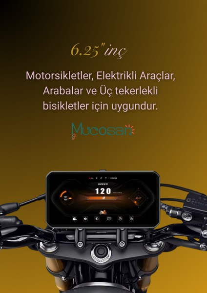 Kör Noktalı – 6.25'' Kör Nokta Uyarılı Lastik Basınç Sensörlü 2k Full Hd Motosiklet Çift Kayıt ve Navigasyon Sistemi indirimleri