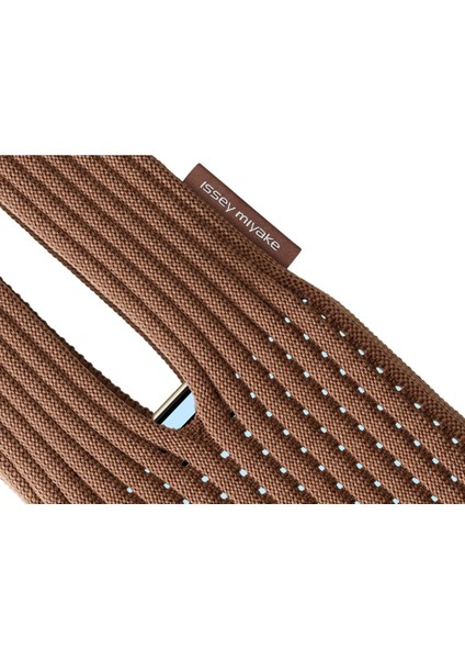 Tüm Telefonlarla Uyumlu iPhone Pocket Issey Mıyake Örgü Çapraz Telefon Çantası Askısı 80CM indirimleri