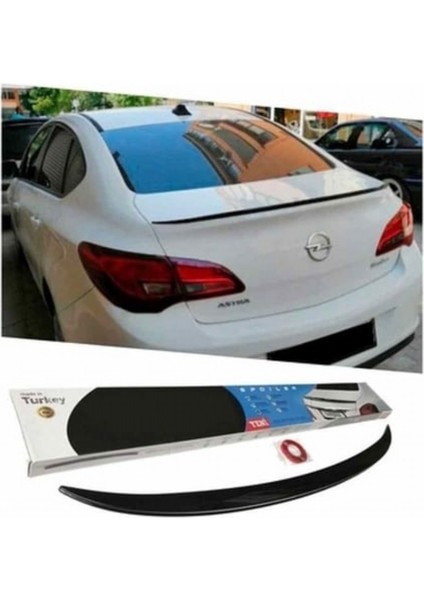 Opel Astra J 2010-2015 Piano Black Bagaj Spoiler fiyatları