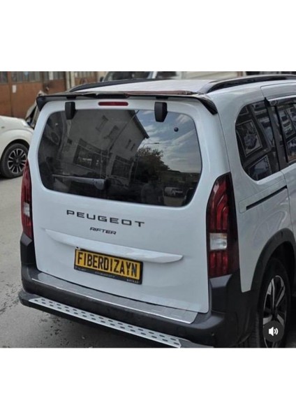 Peugeot Partner Ile Uyumlu 2009- Abs Yarasa Piano Blak Spoiler (Siyah) indirimleri