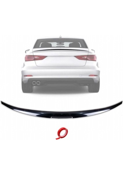 Renault Symbol 2013-2020 Piano Black Bagaj Spoiler