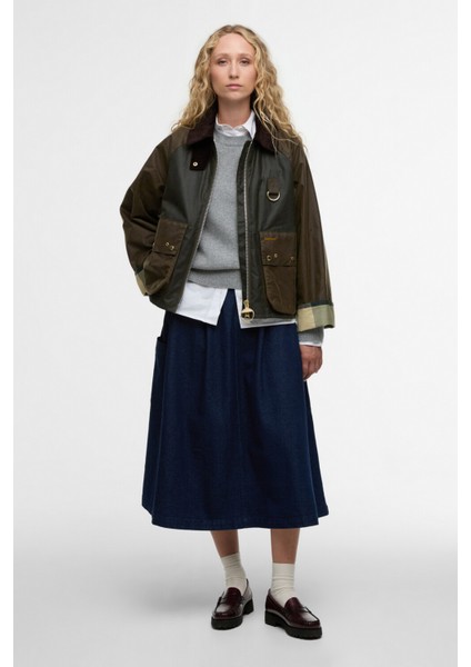 Kearton Yağlı Ceket OL71 Archive Olive/beech/ancient Tartan modelleri