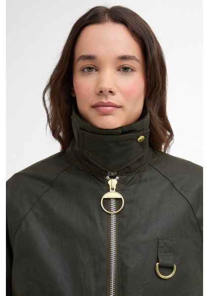 Kearton Yağlı Ceket OL99 Archive Olive/ancient Tartan indirimleri