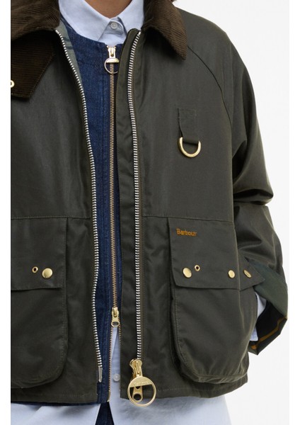 Kearton Yağlı Ceket OL99 Archive Olive/ancient Tartan