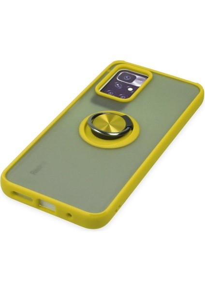 Xiaomi Redmi 10 2022 Kılıf Montreal Yüzüklü Silikon Kapak - SARI-(5796) - ER001Y-53PF60 indirimleri