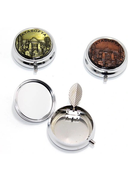 Buğz Ayasofya Kabartmalı Yöresel Tekli Küllük Kutusu