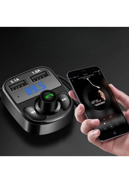 Buğz Qc 3.1A USB &amp; Pd /tf Fm Transmitter fiyatları