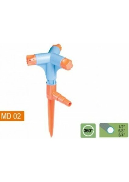 Buğz 3 Yönlü &amp; Normal Sprink Fıskiye (Kısa Meme)