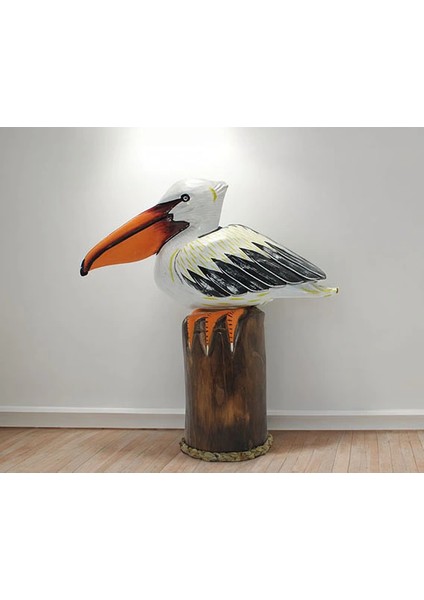 Buğz Ahşap Pelikan 45 cm