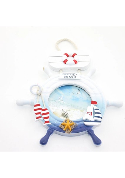 Buğz Ahşap Marin Dümenli Çerçeve Model 3