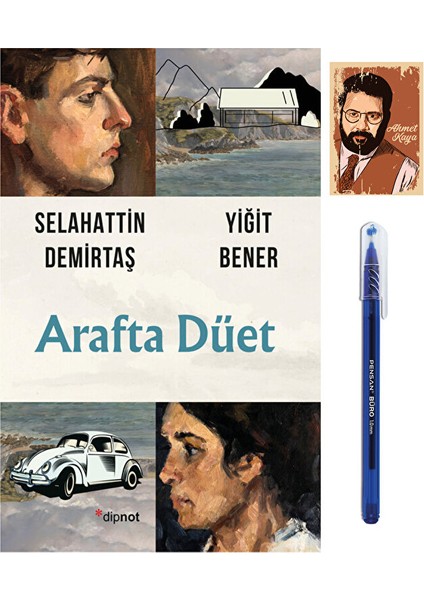 Arafta Düet Kitabı - Selahattin Demirtaş - Dipnot (Kalem ve Not Defterli)