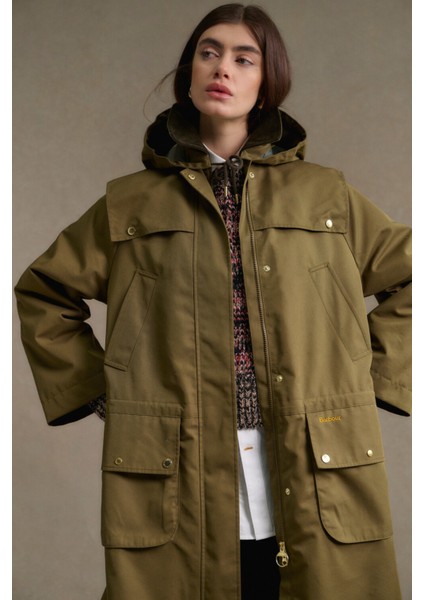 Bilsdale Showerproof Ceket OL51 Golden Olive/ancient Tartan