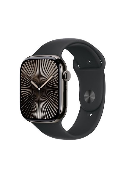 Apple Watch Uyumlu Silikon Spor Kordon Siyah