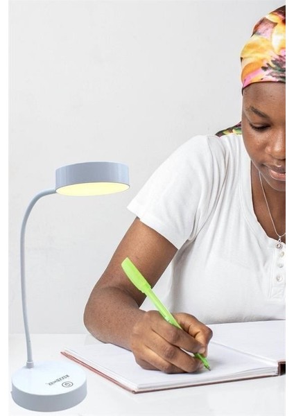 Mytechcat® Yuvarlak Usbli Dokunmatik 3 Kademeli 360 Derece Özel Göz Korumalı LED Lityum Masa Lambası fiyatları