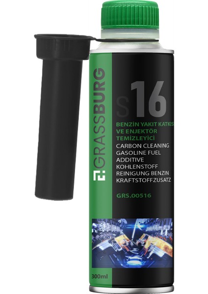 Benzin Yakıt Katkısı ve Enjektör Temizleyici 300 ml