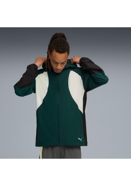 Run Ultraweave Erkek Yeşil Koşu Yağmurluk.75