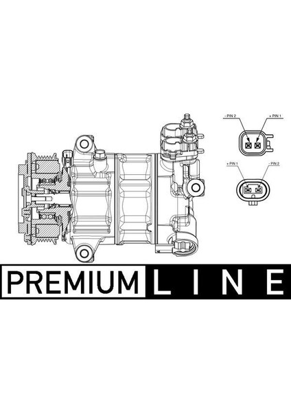 ACP654000P Klıma Kompresoru Focus Iv 17> Kuga Iıı 19> Puma 19> 1.0 Ecoboost Mild-Hybrid -1.5 Ecoblue JX61 19D629 HB-2469393