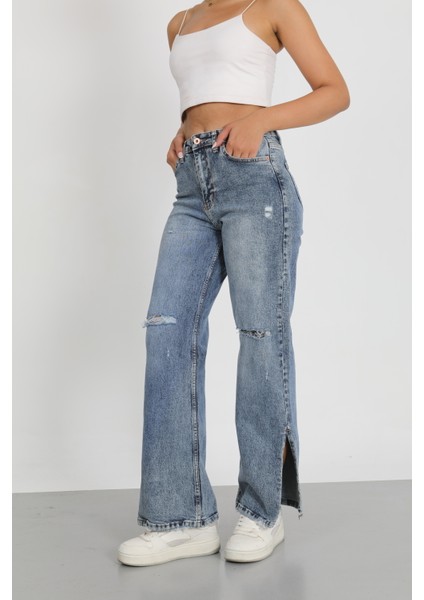 Yırtık Paça Palazzo modelleri