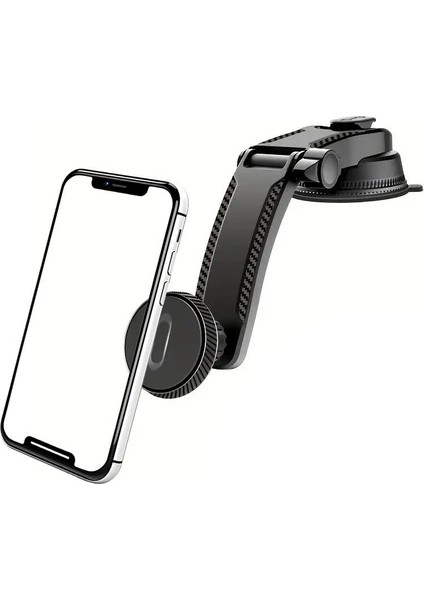 Manyetik 360 Derece Dönebilen Araç Içi Telefon Tutucu
