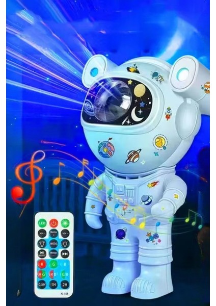 Mytechcat® Stickerlı Kumandalı Astronot Model Gece Lambası fırsatları