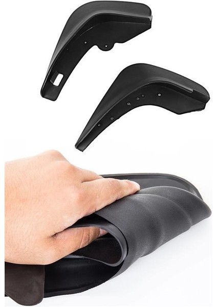 Mytechcat® 2 Adet Ön Veya Arkaya Uygun Çamur Önleyici Paçalık 32 X19 cm fiyatları