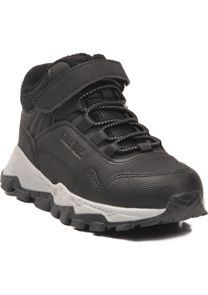 Siyah Gri Cırtlı Erkek Çocuk Outdoor Bot modelleri