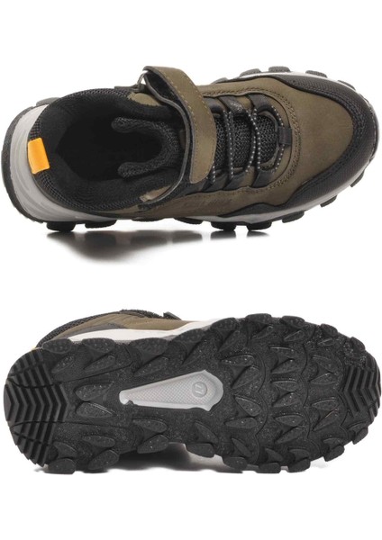 Haki Gri Cırtlı Erkek Çocuk Outdoor Bot indirimleri